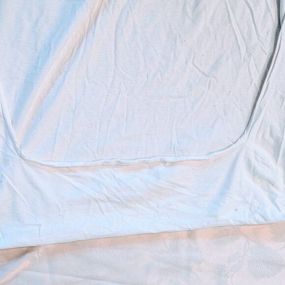 VTG 80s Carters Nursery Crib Sheet Set Fitted & Top Sheet Animals Music Cotton - Picture 9 of 16